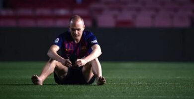 Iniesta, depresión en el fútbol